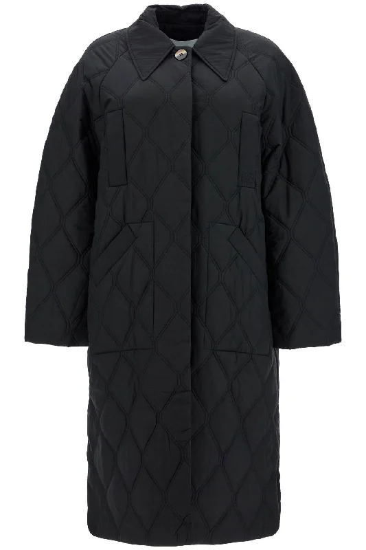 Mega Deal GANNI long quilted padded coat