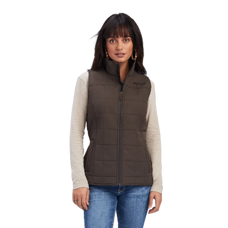 Epic Deals Ariat® Ladies Crius Insulated Banyan Bark Brown Vest 10041584