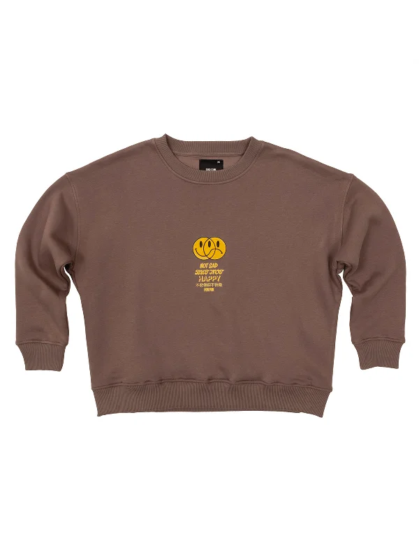 Unbeatable Prices Not Sad But Not Happy / Women Sweatshirt