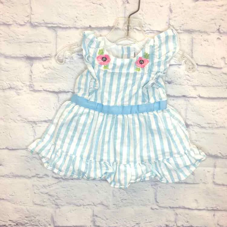 Hurry In Janie & Jack Blue Size 3-6 Months Girls Dress