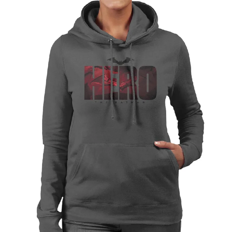 Amazing Deals The Batman Suit Close Up Women's Hooded Sweatshirt