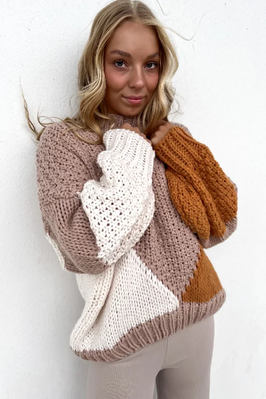 Savings Bonanza Zack Knit Orange Multi