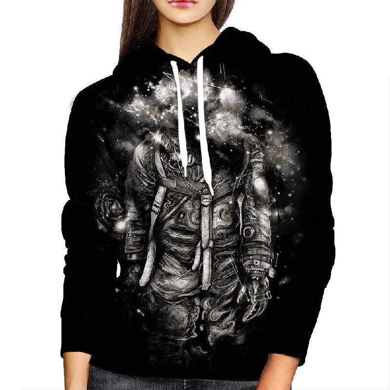 Lost In Cosmic Shades Womens Hoodie