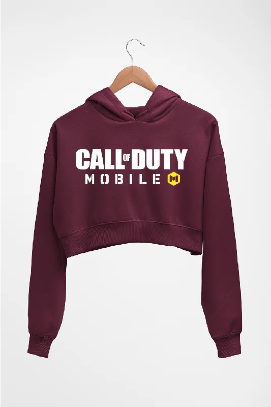 Super Sale Call of Duty (COD) Crop HOODIE FOR WOMEN