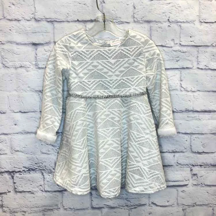 Overstock Youngland Silver Size 3T Girls Dress
