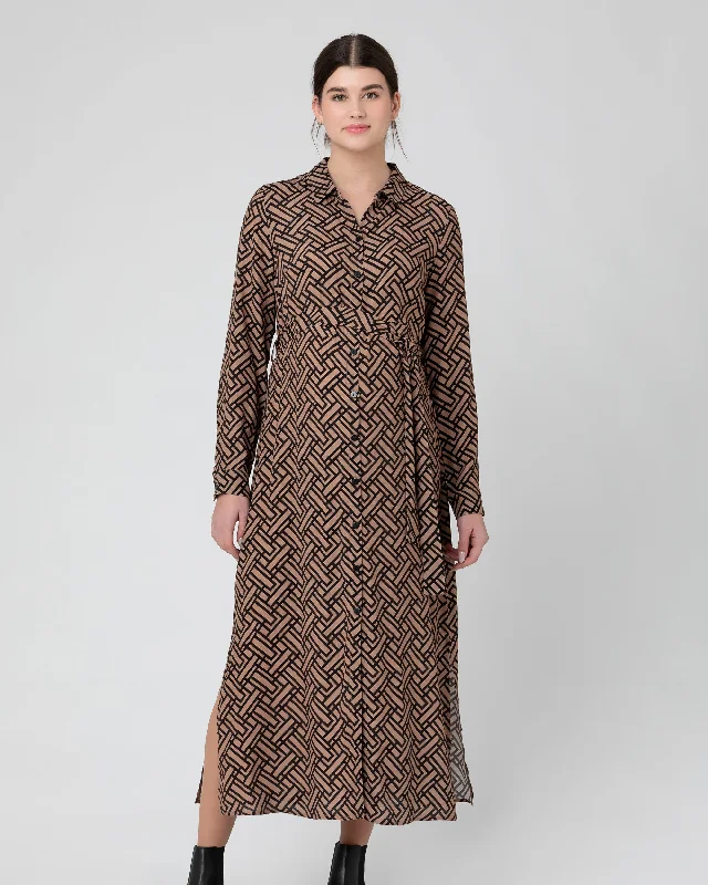 Price Break Gia Maxi Shirt Dress