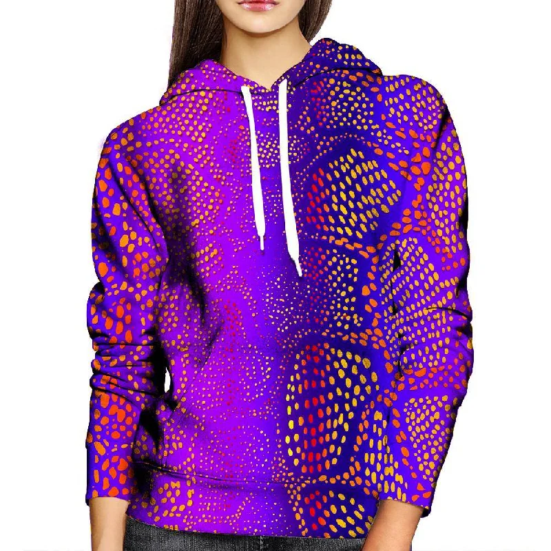 Extra Savings Many Dots Womens Hoodie