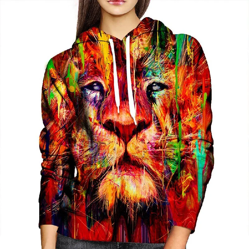 Red Lion Womens Hoodie