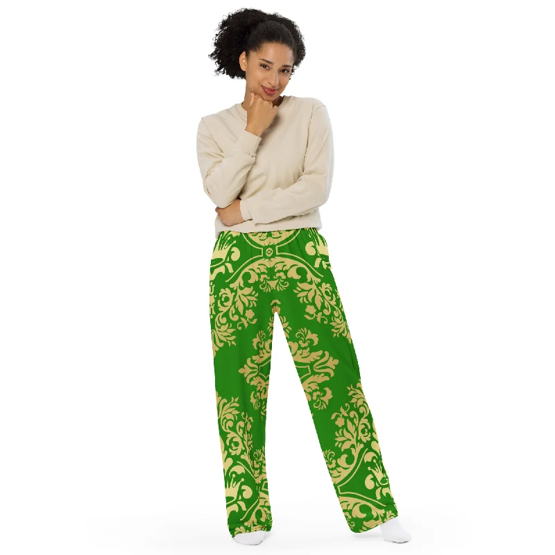 Unisex wide-leg pants