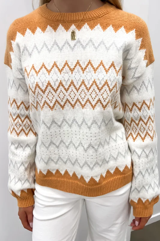 Extra Savings Tammie Knit Jumper Orange