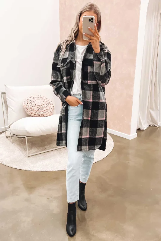 Early Access Ellen Shacket Blush Check