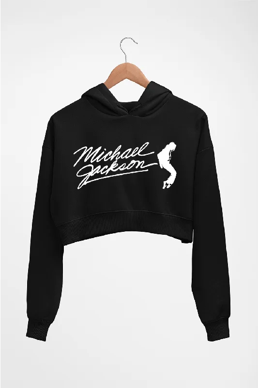 Michael Jackson Crop HOODIE FOR WOMEN