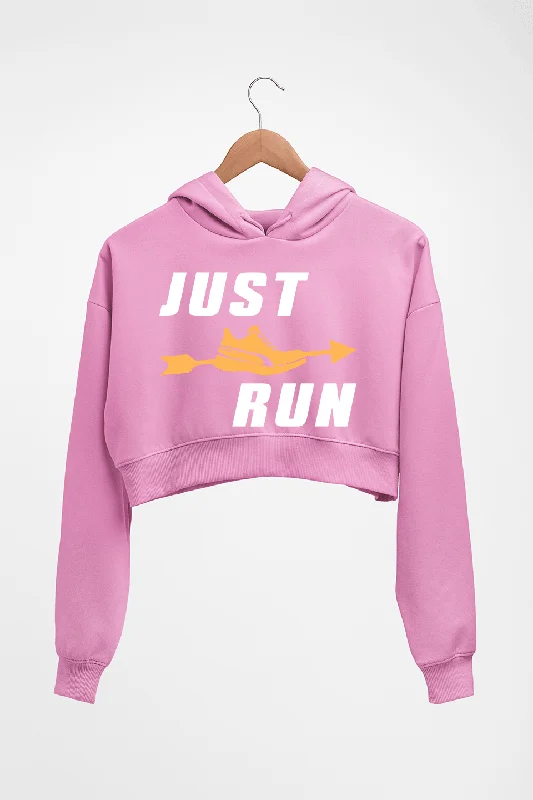 Runner Running Crop HOODIE FOR WOMEN