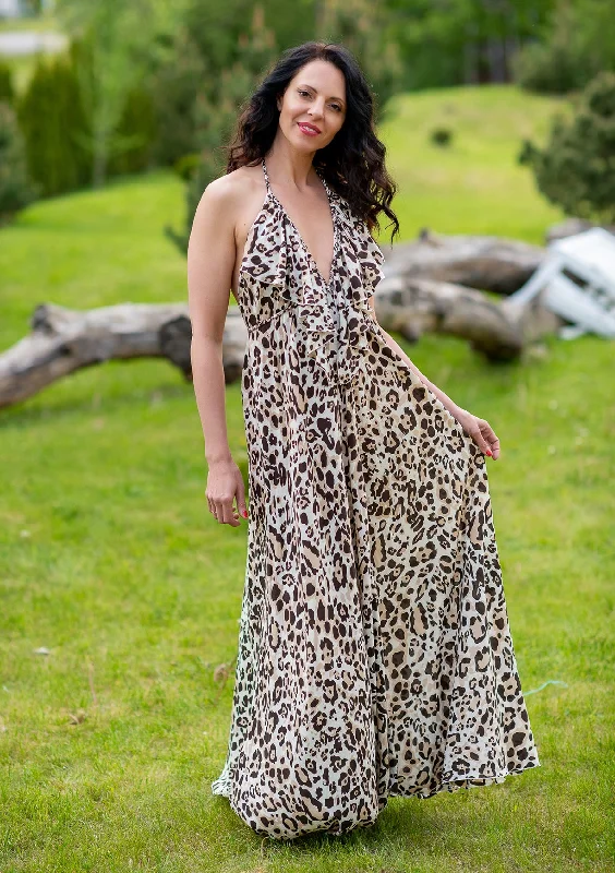Super Bargain Bianca Leopard Dress