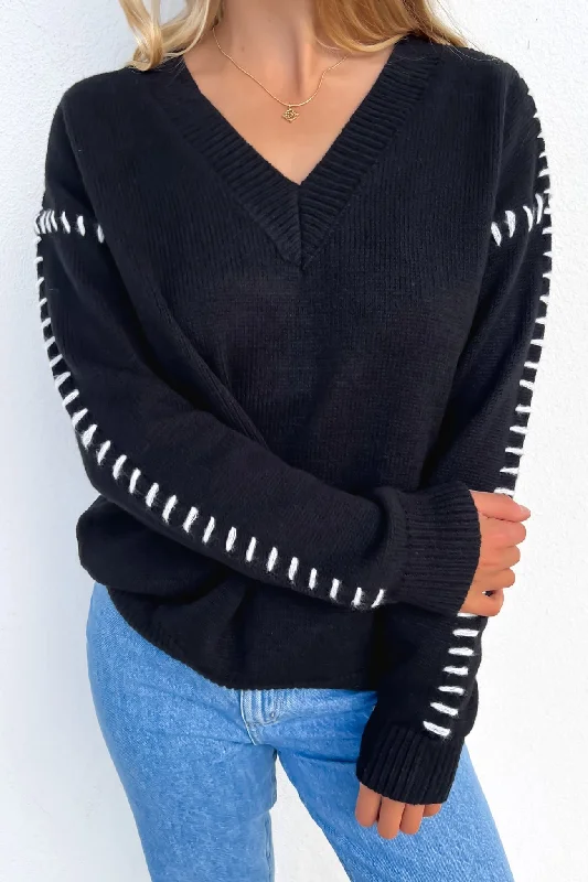 Exclusive Online Offer Karly Knit Black