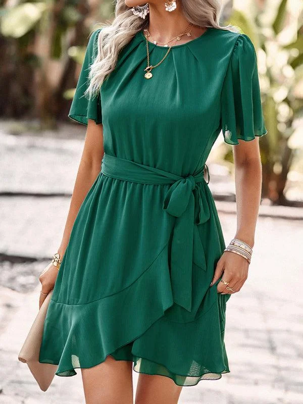 Weekend Flash Sale Layered Chiffon Mini Dress
