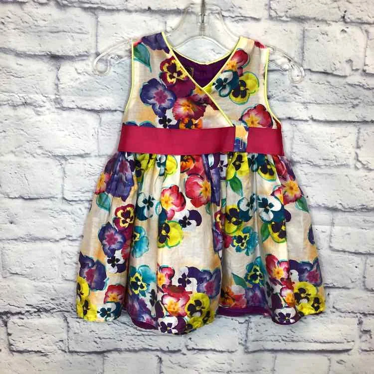 Daily Deals Baker Floral Size 12-18 months Girls Dress
