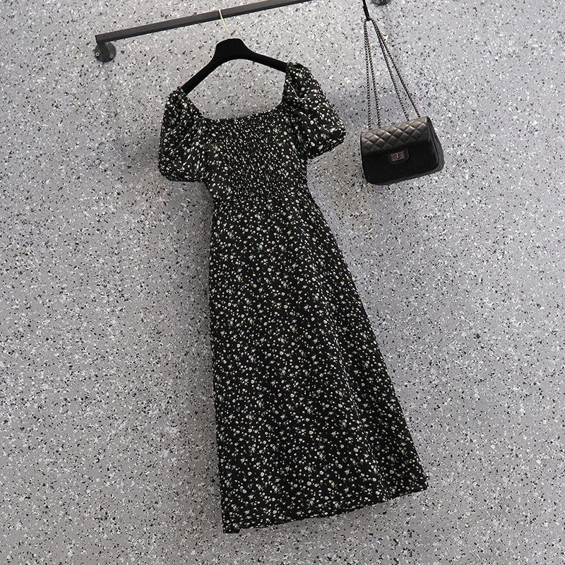 Overstock Plus Size Scrunch Floral Dress