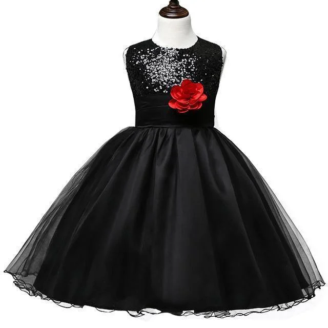 Today's Special Girls Dresses Wedding Flower Girl Dresses Lace Long 3-14 Years