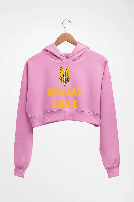 Crazy Deals Special Force Crop HOODIE FOR WOMEN