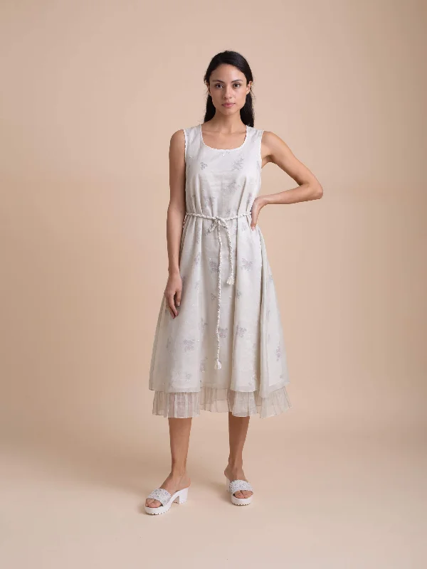 Inventory Reduction Pressed Flowers Dress