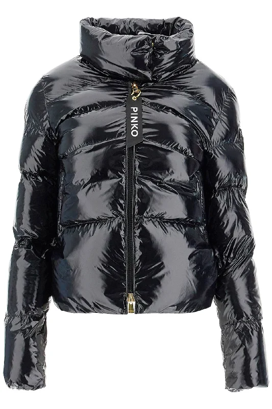 New Markdowns PINKO "crystal nylon down jacket"