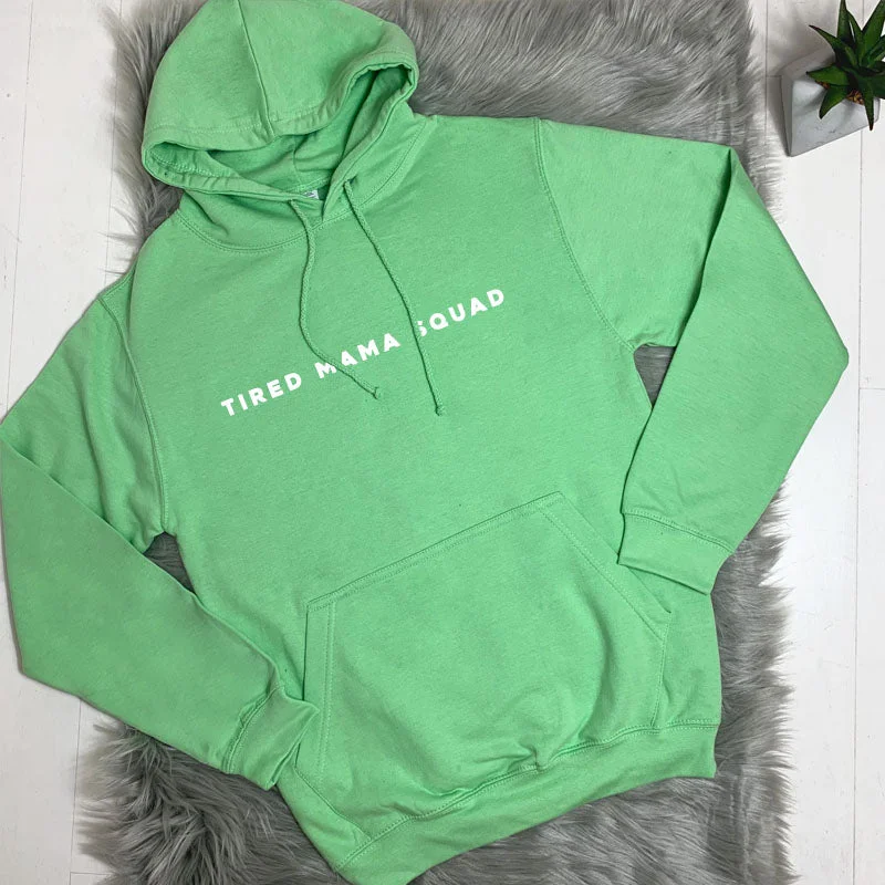 Super Deal Tired Mama Squad Basic Hoodie (MRK X)