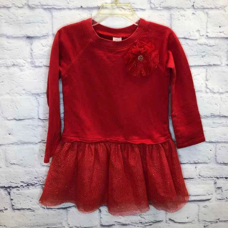Mega Sale Carters Red Size 3T Girls Dress