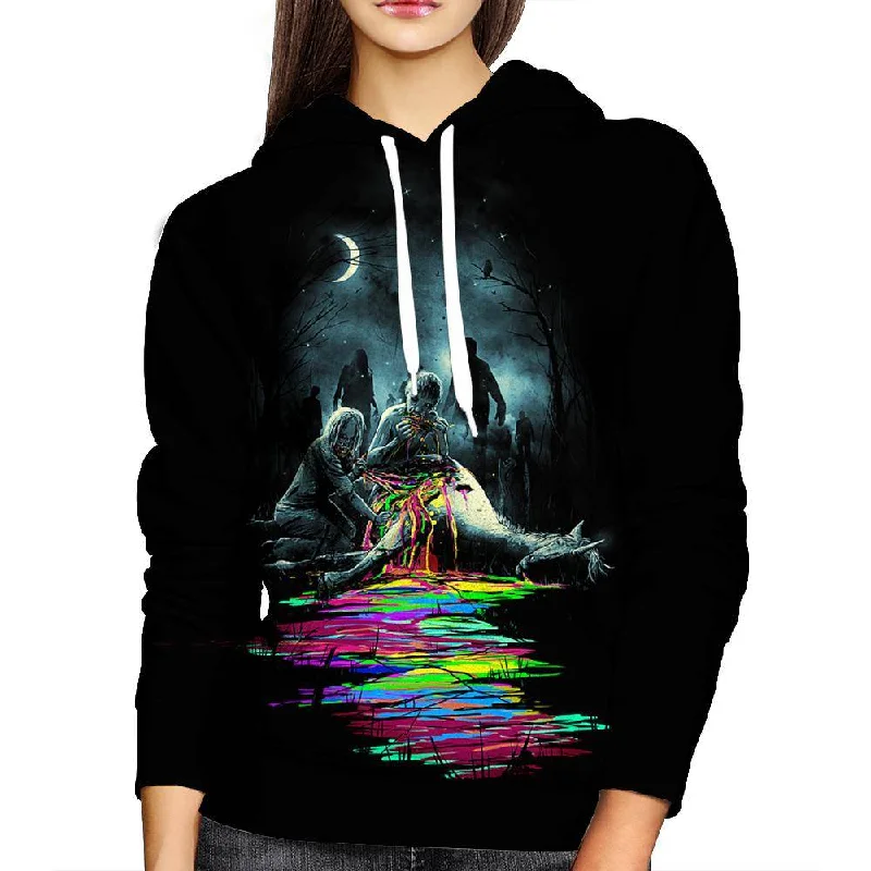 Midnight Snack Womens Hoodie