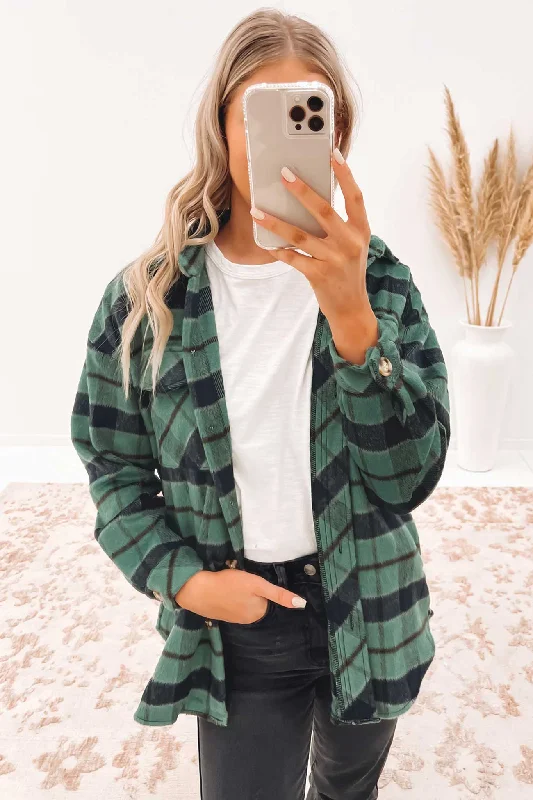 Discount Days Charlie Shacket Green