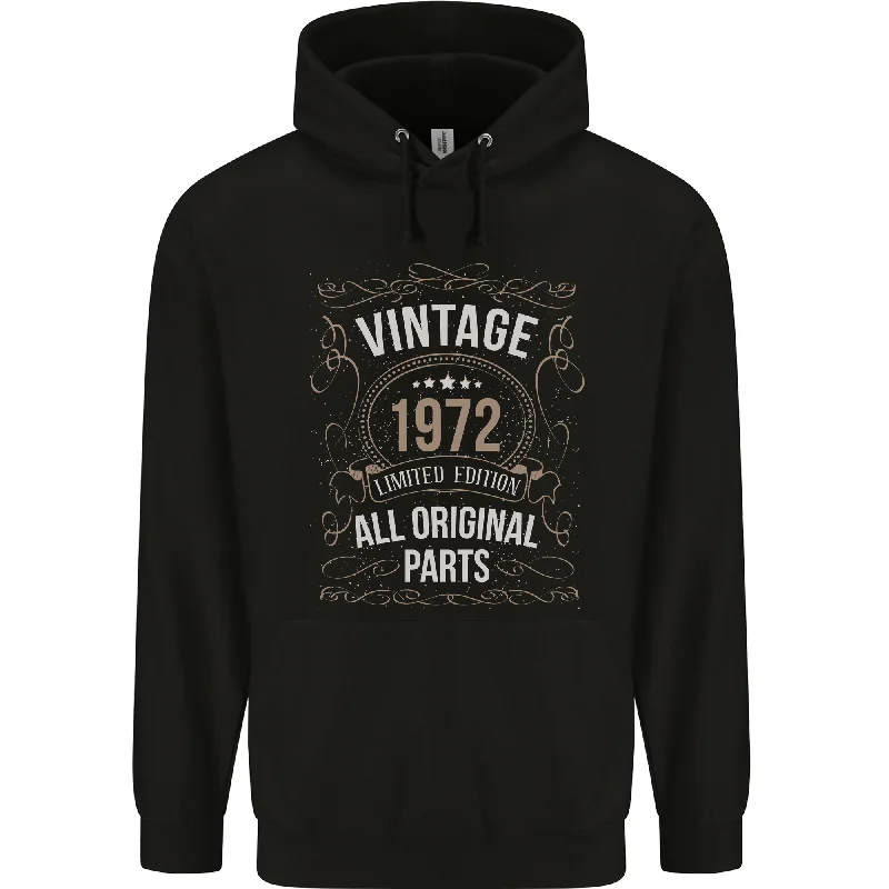 Deal Explosion 52nd Birthday Limited Edition 1972 Mens 80% Cotton Hoodie