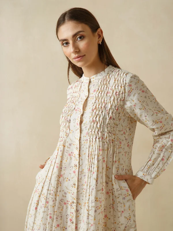 Epic Deals Smock Linen Shirt Dress
