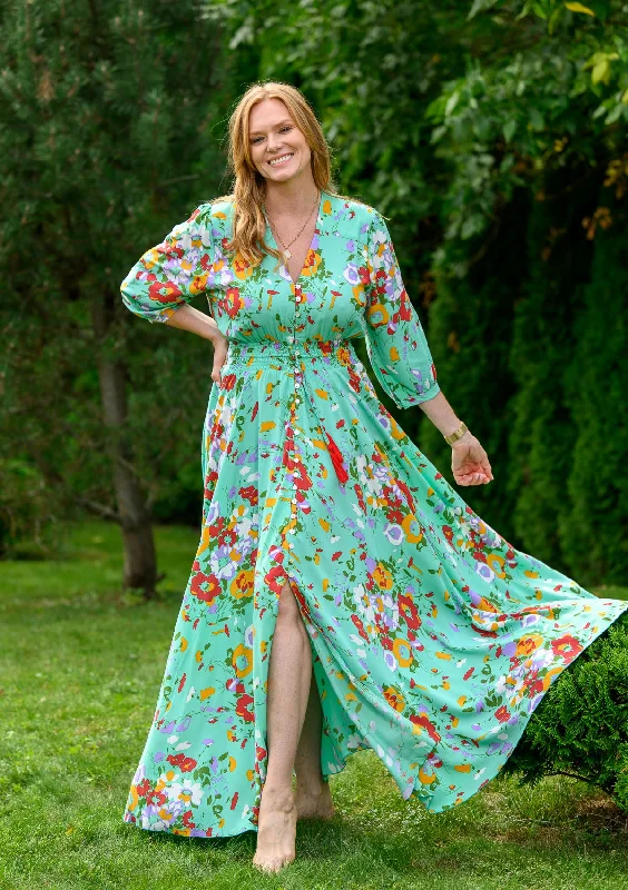 Hurry In Isabella Castle Flowers Dress
