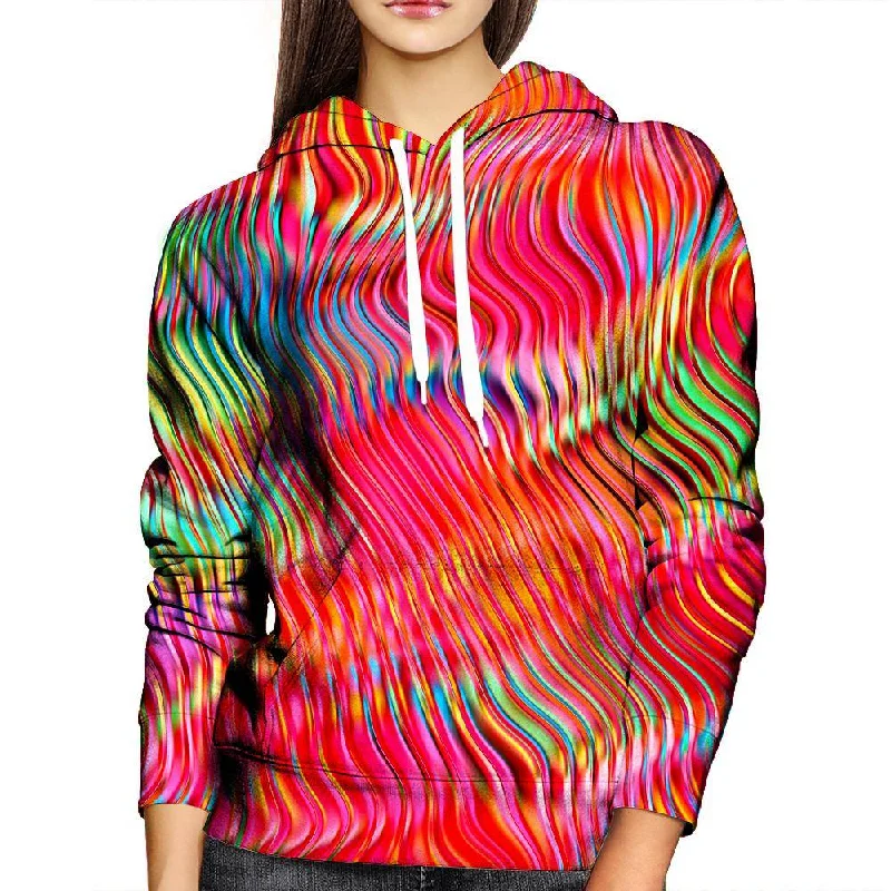 Lost In Color Womens Hoodie