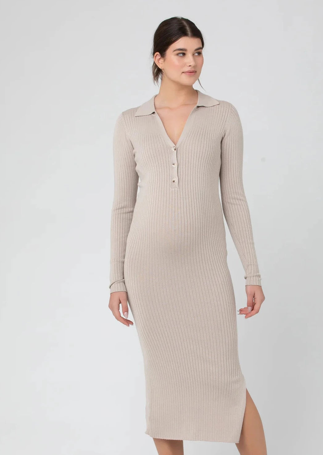 Overstock Sammy Knit Polo Dress