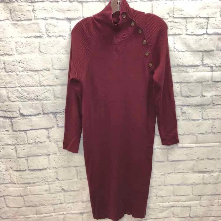 Best Deals Isabel Maternity Maroon Size S Maternity Dress