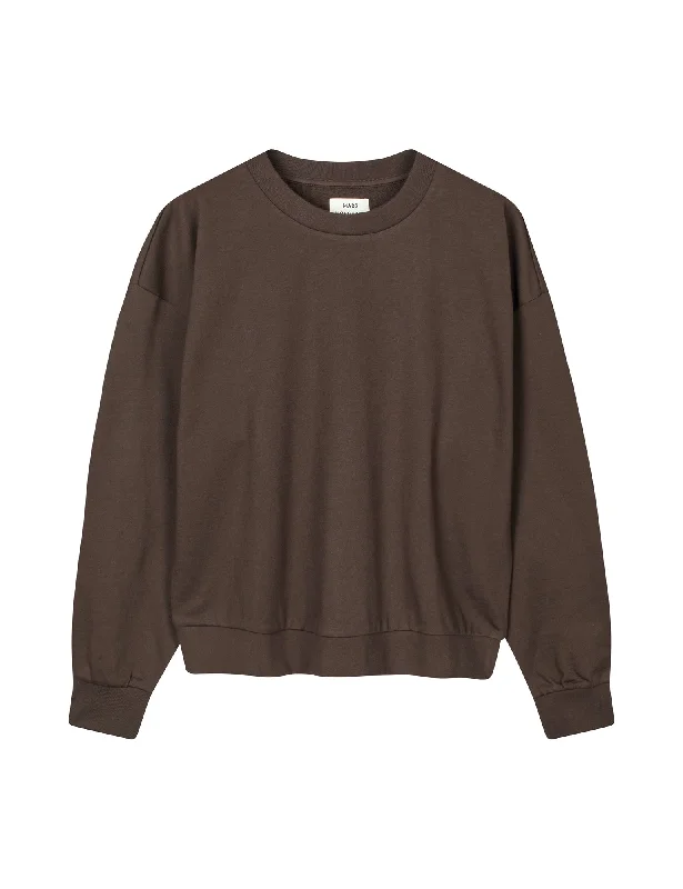 Lowest Price Airy Sweat Denver Sweatshirt, Black Coffee