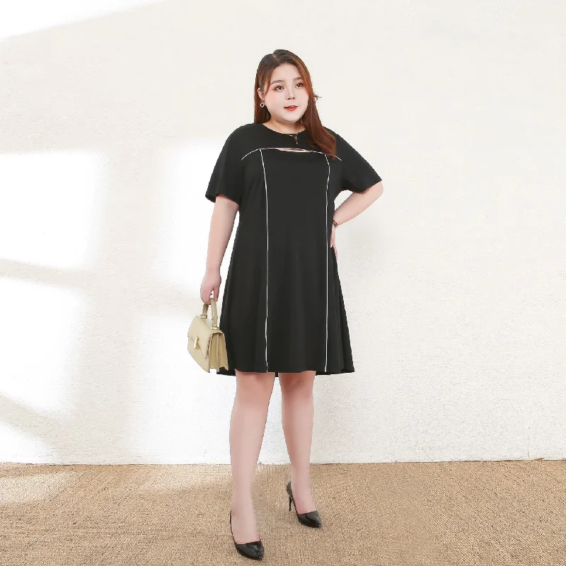 Price Drop Alert Emma Plus Size Black Cutout Dress