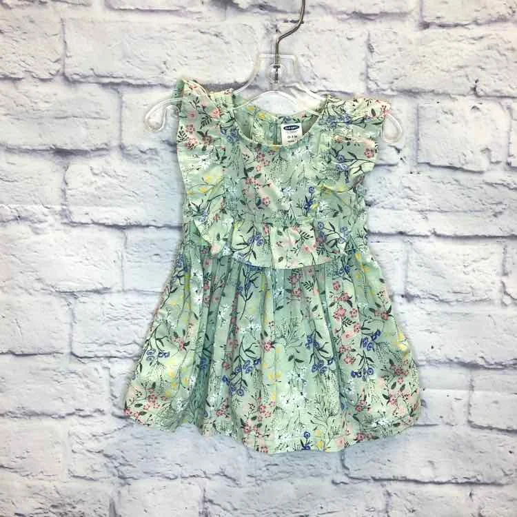 Daily Specials Old Navy Floral Size 0-3 Months Girls Dress