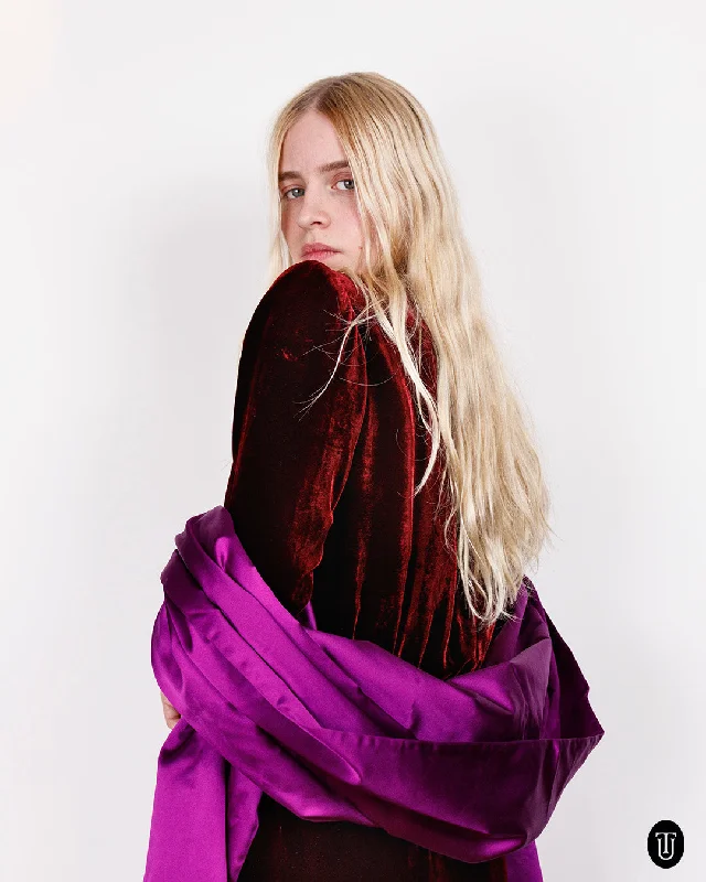 Must-Have Deals 1980s Yves Saint Laurent Haute Couture Silk and Velvet Dress S