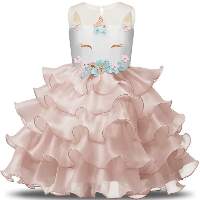 Major Savings Fancy Girl's Dress Fairy Party Dress Sleeveless