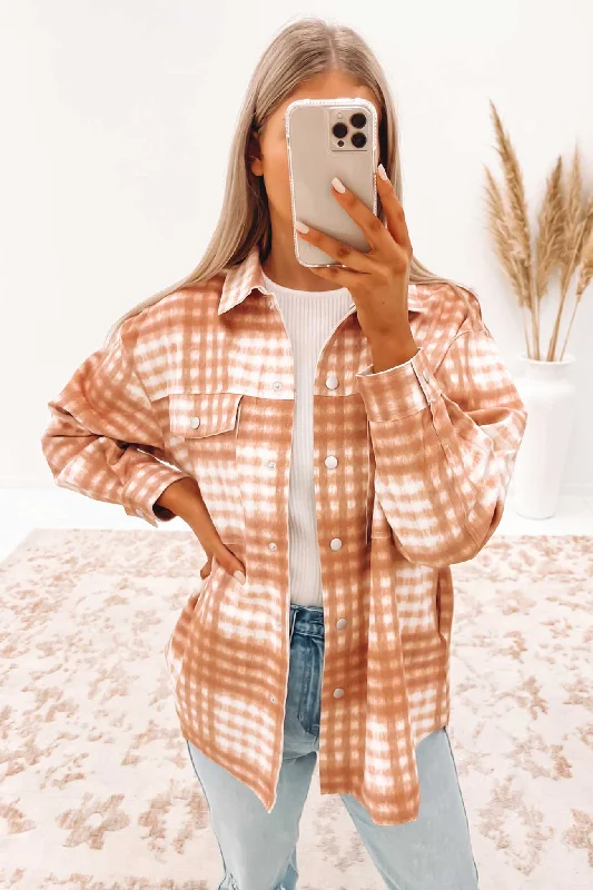 Deal Explosion Adamson Shacket Tan