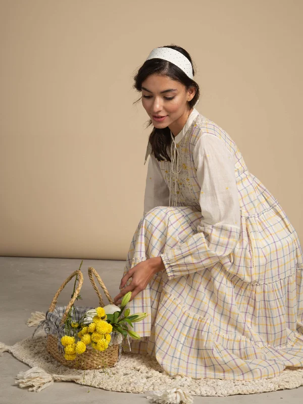 Massive Deals Bursting Meadows Tier Dress