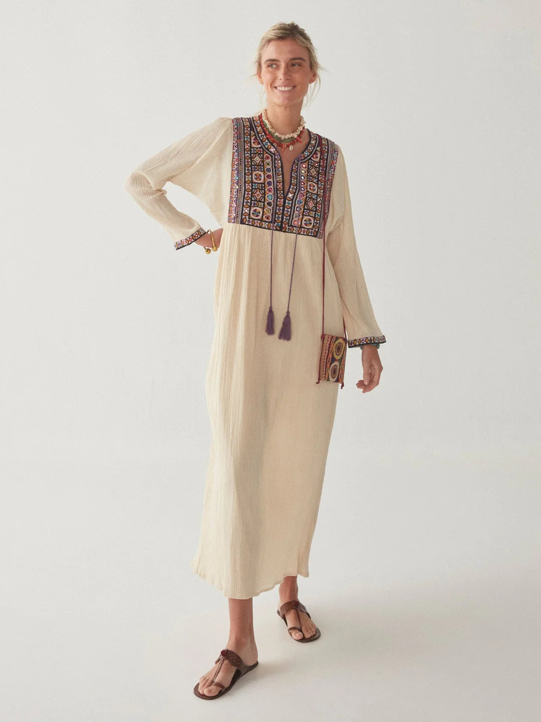 Maison Hotel Bobby McGee Janis Pearl Dress - ByAdushka