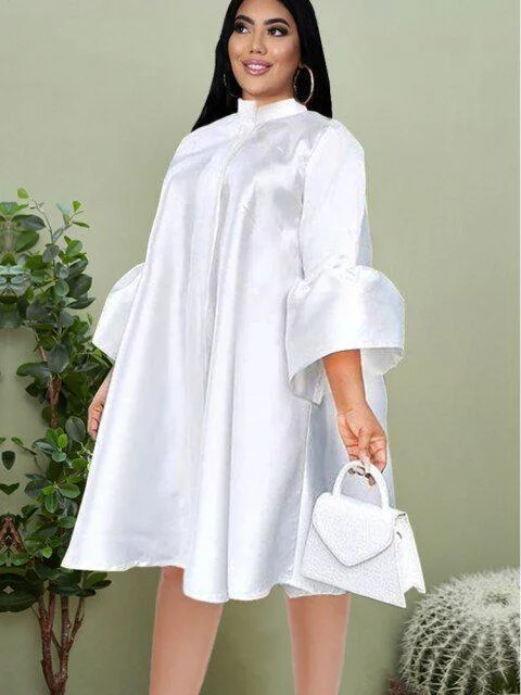 The Best Prices Kirian Puff Flare Sleeve Dress