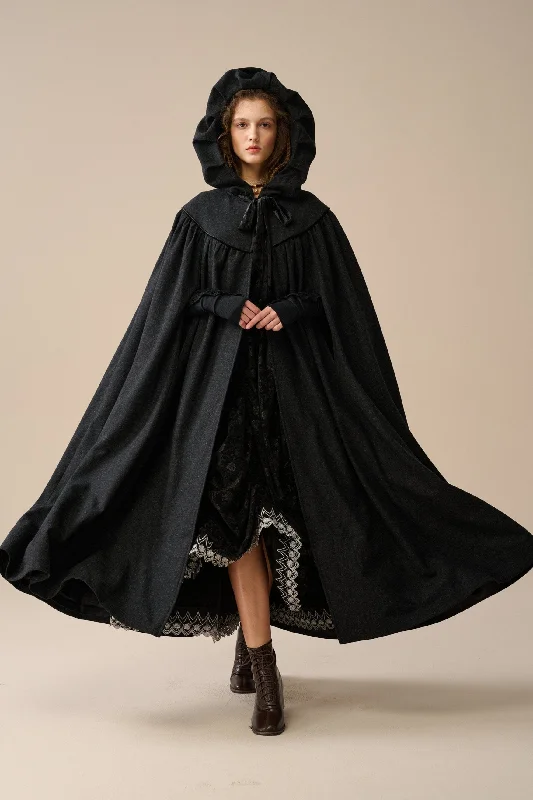 Shop and Save Perfumer 33 | hooded wool cloak