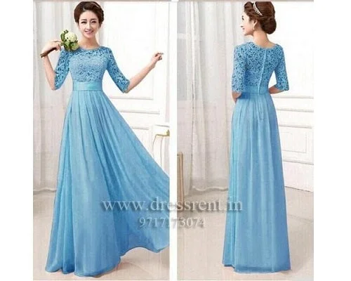 Last Chance G79, Sky Blue Gown, Size (XS-30 to XXL-42)