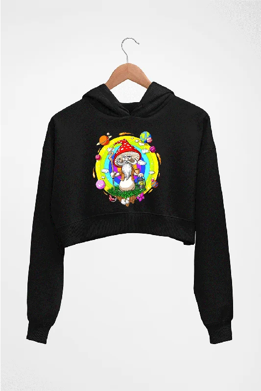 Mushroom Crop HOODIE FOR WOMEN