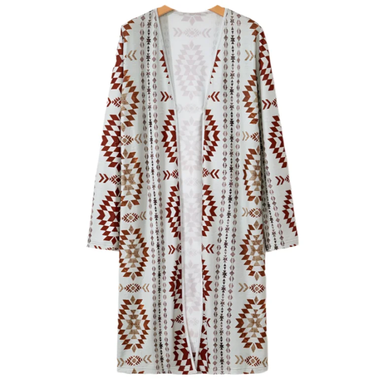 Big Savings Western Cardigan - Brown