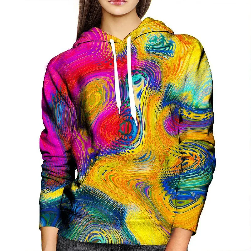 Creative Explosion Womens Hoodie